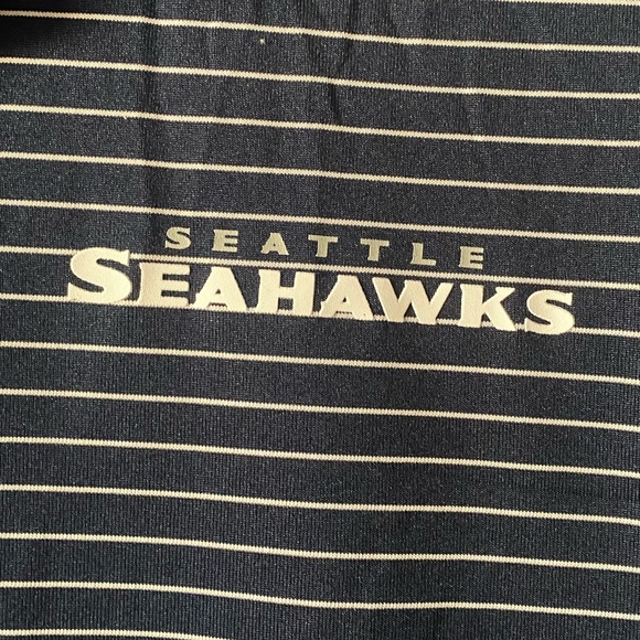 Nike Dri-Fit NFL Team Apparel Seattle Seahawks Athletic Polo - Picture 5 of 5